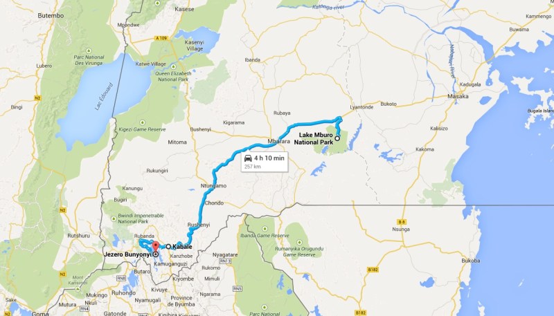 Uganda_Lake Mburo NP - Lake Bunyonyi (3. dan)