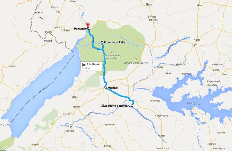 14_Uganda_Ziwa Rhino - Masindi - Murchison Falls NP - Pakwach (9. dan)
