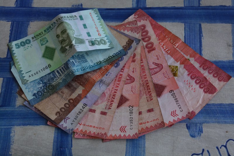 Tanzanijski šiling je uradna valuta na Zanzibarju. 