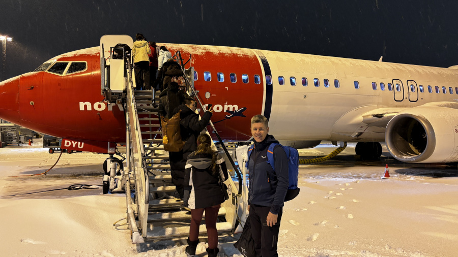 NORVEŠKA 2025: Zimski polet nazaj v München (4. dan)