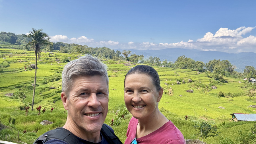 INDONEZIJA 2026: Treking med vasmi in riževimi polji (21. dan)